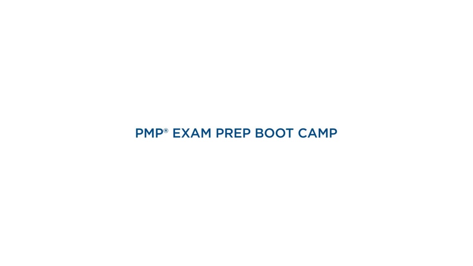 PMP Exam Prep Bootcamp