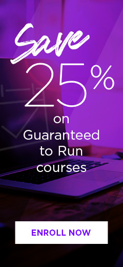 Save 40% on Guarenteed to Run courses